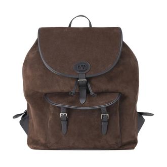 Valentino Heren, Tassen, Bruin, Maat: ONE Size Leer