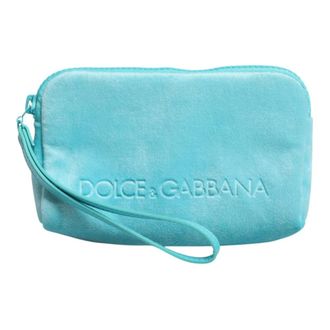 Dolce & Gabbana unisex, Tassen, Blauw, Maat: ONE Size Velours