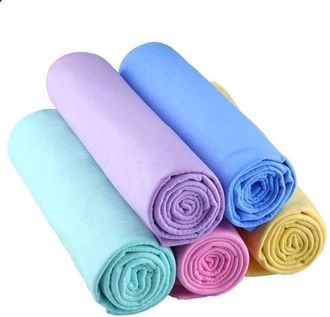 OEM 5 Toallas De Secado R&aacute;pido De 33 X 43 Cm, Cinco Colores, Reutilizables, Nataci&oacute;n, Camping, Secar El Coche, Buceo, Triatl&oacute;n Y Lavar Mascotas