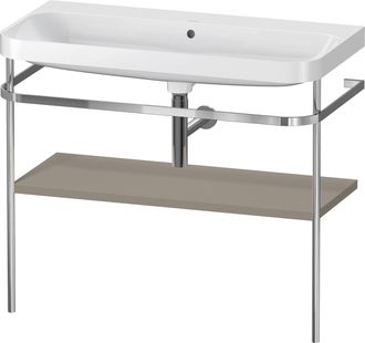 Duravit Set C-bonded Duravit Happy D.2 Plus Con Soporte Met&aacute;lico