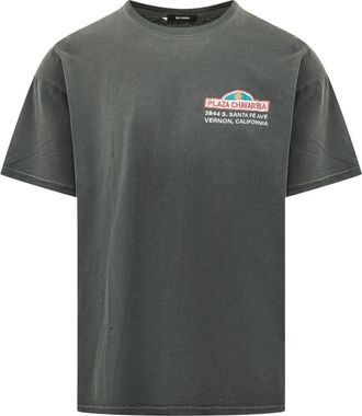 Willy Chavarria Plaza Chavarria Easy Tee - Heren - T-shirts - Zwart - S - Katoen - Tops