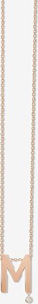 Vanrycke Halskette aus Roségold und Diamant Abécédaire M