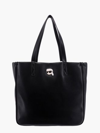 Karl Lagerfeld Borsa a spalla in materiale alternativo alla pelle con patch k/ikonik - KARL LAGERFELD - gender_Woman