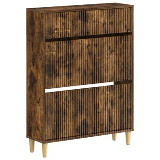 vidaXL Armario Zapatero Arnhem 78 X 24 X 103 Cm Madera De Ingenier&iacute;a Vidaxl