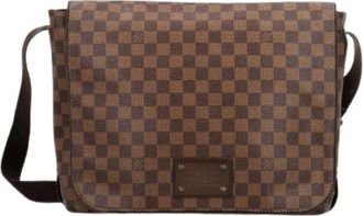 Louis Vuitton Pre-owned Messenger Bag Brooklyn - - Pre-owned - Donna - Marrone - ONE SIZE