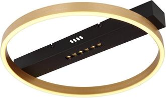 Globo Lighting plafoniera - Luffy - nero - metallo - led - 48461-21R