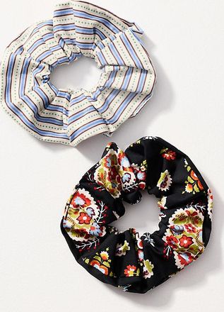 Vera Bradley x Anthropologie Printed Scrunchies, Set of 2