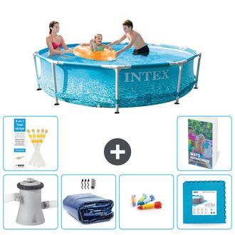 Intex Piscina Con Estructura Redonda - 305x76 Cm - 7-piezas S229