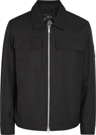 Moose Knuckles Jacques Logo Woven Jacket - Black - Xxl