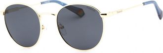Polaroid PLD 6171/S Polarized LKS/C3 Mens Sunglasses Gold Size 51