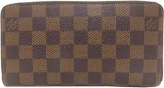 Louis Vuitton Pre-owned Wallets, female, Brown, Size: ONE SIZE Pre-owned Damier Long Wallet (Bi-fold)