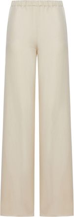 Max Mara Linen And Silk Trousers