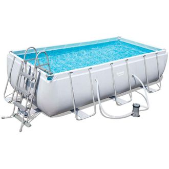 Bestway Blungi Piscina Power Steel Rect. 404201100 Bestway