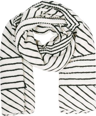 Capelli Modeschal CAPELLI NEW YORK, Damen, ivory combo, Obermaterial: 100% Polyester, Modet&uuml;cher Modeschal