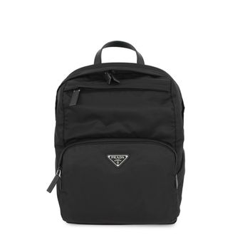 Prada Black Nylon Backpack (Pre-Owned)