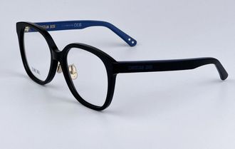 Dior Demo Square Ladies Eyeglasses CD50077F 001 56