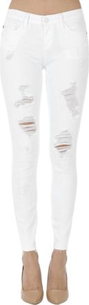 Judy Blue Destroyed Skinny Jean In White
