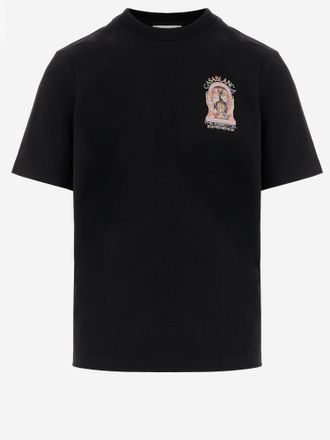 Casablanca Cotton T Shirt With Logo