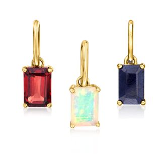 Canaria Canaria Emerald Pendant in 10kt Yellow Gold