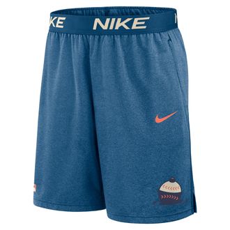 Nike Milwaukee Brewers City Connect Nike Mens Dri-FIT MLB Shorts in Blue | 015E0HP6MZB-NYN