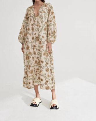 Significant Other Sylvie Maxi Dress In Amber Daisy
