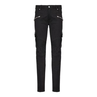 Balmain Hombre, Pantalones, Negro, Talla: W34