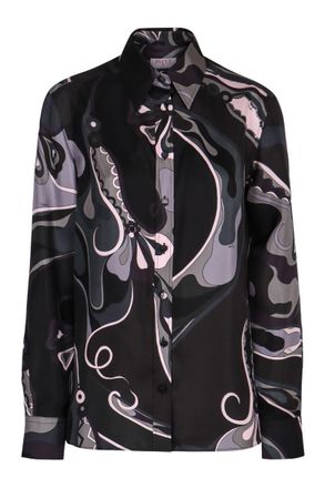 Pucci Silk Twill Shirt