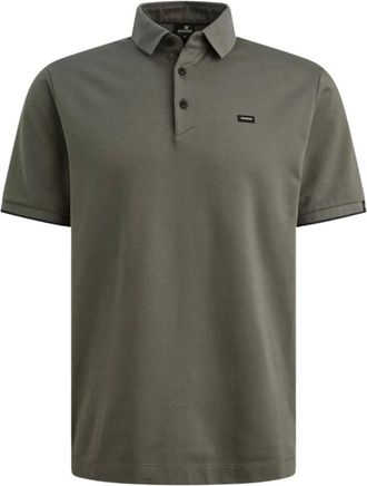 Vanguard Heren, Tops, Grijs, Maat: XL Piqu&eacute;