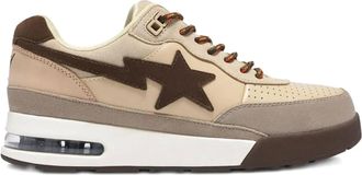 A Bathing Ape Bape Road Sta 1 low-top sneakers met sterdetail - Beige