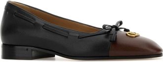 Valentino Garavani Mens Valet Du Ballet Flat Black Leather