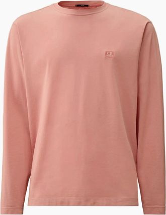 C.P. Company Mens Long Sleeve Tacting T-Shirt - Pink - Size: 40