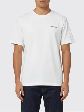 Golden Goose T-shirt in cotone con logo Golden Goose