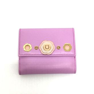 Ferragamo Leather Wallet (Bi-Fold) (Pre-Owned)