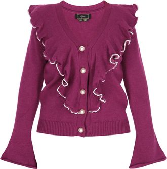 Faina Vest Dames pruim