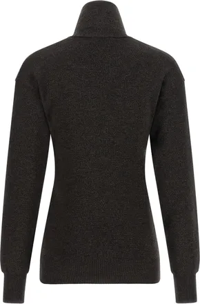Christophe Lemaire Pure Merino Wool Cardigan - Charcoal