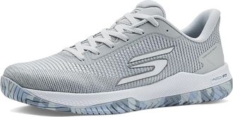 Skechers Pickleball Viper Court Pro 2.0 Sneaker Womens Shoes Light Gray : 9.5 B - Medium, Synthetic