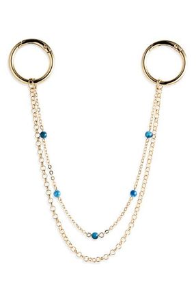 Chelsea28 Swag Chain Bag Charm in Gold at Nordstrom