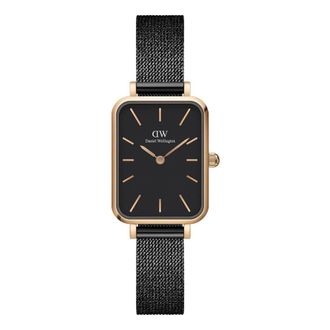 Daniel Wellington Quadro Pressed Ashfield - Dames - Horloges - Zwart - ONE Size - Accessoires