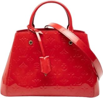 Louis Vuitton Pre-owned Montaigne BB - - Pre-owned - Donna - Rosso - ONE SIZE