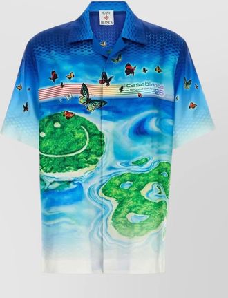 Casablanca printed silk shirt