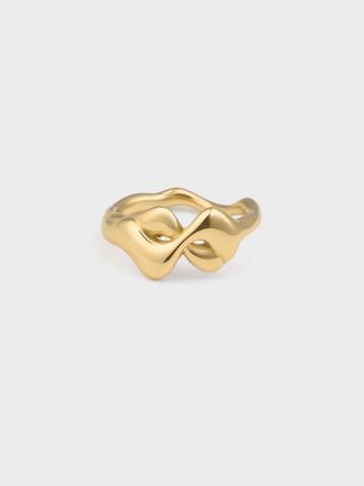 Charles & Keith Emilia Wavy Ring