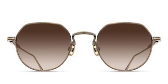 Matsuda M3167 AG Mens Sunglasses Gold Size 49
