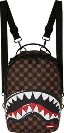 Sprayground Sharks In Paris Grin & Grind Mini Backpack Multicolor B9490