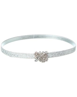 Roger Vivier Buckle Tweed Belt