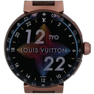 Louis Vuitton Pre-owned Watches, male, Black, Size: ONE SIZE Pre-owned Vintage Watch