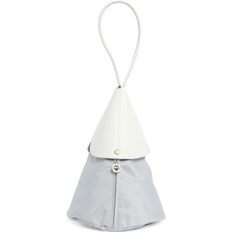 Longchamp x Nendo Large Cone Bag in Grey/White at Nordstrom Rack