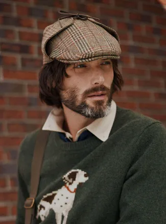 Le 31 Mens Heritage Prince of Wales driver cap