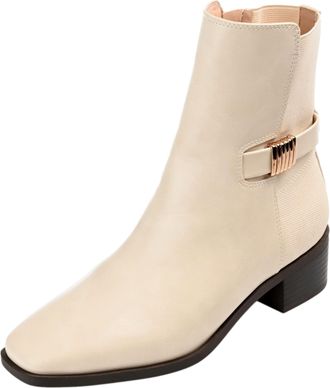 Journee Collection Aubrie Off White AUBRIE-OWH Womens