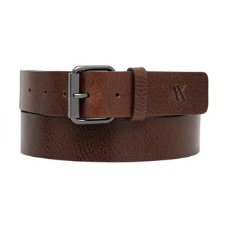 A|X Armani Exchange Leren riem - Heren - Accessoires - Bruin - Maat: 105 CM Leer