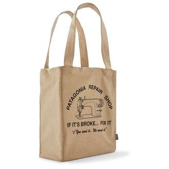 Patagonia Recycled Market Tote Umh&auml;ngetasche - | beige